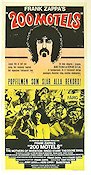 200 Motels 1971 poster Frank Zappa Rock och pop Kultfilmer