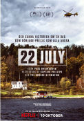 22 July 2018 poster Anders Danielsen Lie Jonas Strand Gravli Jon Öigarden Paul Greengrass Norge