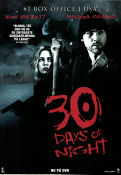 30 Days of Night 2007 poster Josh Hartnett Melissa George David Slade