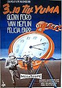 3.10 till Yuma 1957 poster Glenn Ford Klockor