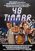 48 timmar 1982 poster Nick Nolte Eddie Murphy Annette O´Toole Walter Hill Poliser