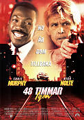 48 timmar igen 1990 poster Eddie Murphy Nick Nolte Walter Hill Bilar och racing Poliser