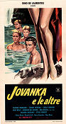 5 Branded Women 1960 poster Van Heflin Silvana Mangano Jeanne Moreau Martin Ritt