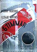 6 timmar 1933 poster Flora Robson Leslie Banks