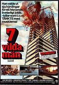 7 vilda män 1979 poster Lee Majors Jennifer O´Neill Art Carney Steve Carver