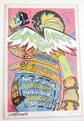 Board LIVE ART SHOW Empires Comics Vault Signed No 6 of 45 2008 affisch King Gum