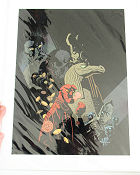 Limited litho HELLBOY Signed No 55 of 200 2011 affisch Hitta mer: Comics Affischkonstnär: Mike Mignola