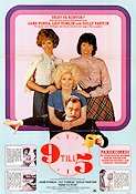 9 till 5 1980 poster Jane Fonda Dolly Parton Lily Tomlin Colin Higgins Klockor