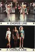 A Chorus Line 1985 lobbykort Michael Bennett Richard Attenborough