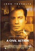 A Civil Action 1998 poster John Travolta Robert Duvall Kathleen Quinlan Steven Zaillian