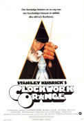 A Clockwork Orange 1971 poster Malcolm McDowell Patrick Magee Michael Bates Stanley Kubrick Text: Anthony Burgess