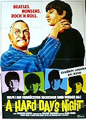 A Hard Day´s Night 1964 poster Beatles Richard Lester