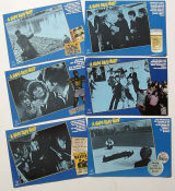 A Hard Day´s Night 1964 lobbykort Beatles John Lennon Paul McCartney Ringo Starr George Harrison Richard Lester