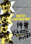 A Hard Day´s Night 1964 poster Beatles John Lennon Wilfrid Brambell Richard Lester