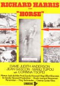 A Man Called Horse 1970 poster Richard Harris Judith Anderson Jean Gascon Elliot Silverstein