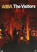 ABBA Visitors CD poster 1992 affisch ABBA