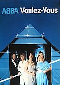 ABBA Voulez-Vous CD poster 1992 affisch ABBA