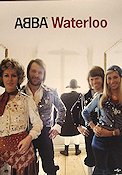 ABBA Waterloo CD poster 1992 affisch ABBA