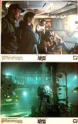 The Abyss 1989 lobbykort Ed Harris Michael Biehn James Cameron