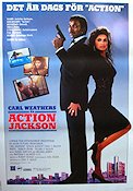 Action Jackson 1988 poster Carl Weathers Craig T Nelson Sharon Stone Craig R Baxley