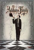 The Addams Family 1991 poster Anjelica Huston Raul Julia Christopher Lloyd Barry Sonnenfeld Från TV Från serier