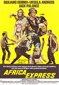 Africa Express 1975 poster Giuliano Gemma Ursula Andress Jack Palance Michele Lupo
