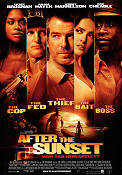 After the Sunset 2004 poster Pierce Brosnan Salma Hayek Woody Harrelson Brett Ratner