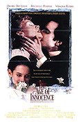 The Age of Innocence 1993 poster Daniel Day-Lewis Michelle Pfeiffer Winona Ryder Martin Scorsese