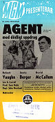 Agent med dödligt uppdrag 1966 poster Robert Vaughn Senta Berger David McCallum John Newland Hitta mer: Man From UNCLE Agenter