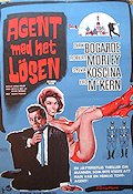 Agent med het lösen 1964 poster Dirk Bogarde Sylva Koscina Agenter