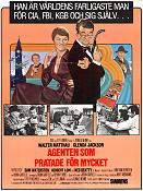 Agenten som pratade för mycket 1980 poster Walter Matthau Glenda Jackson Sam Waterston Herbert Lom Ned Beatty Ronald Neame Agenter