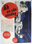 Åh en sån onsdag 1947 poster Harold Lloyd Frances Ramsden Jimmy Conlin Preston Sturges