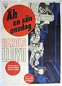 Åh en sån onsdag 1951 poster Harold Lloyd Preston Sturges