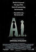 A.I. Artificial Intelligence 2001 poster Haley Joel Osment Jude Law Frances O´Connor Steven Spielberg Barn