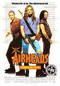 Airheads 1994 poster Brendan Fraser Steve Buscemi Chris Farley Harold Ramis Instrument