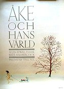 Åke och hans värld 1984 poster Loa Falkman Allan Edwall Konstaffischer