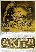 Akita solens förbannelse 1971 poster Victoria Vetri Dinosaurier och drakar