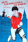 Äkta amerikanska metoder 1924 poster Matty Mattison Vivian Rich