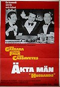 Äkta män 1971 poster Peter Falk Ben Gazzara John Cassavetes