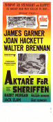 Aktare för Sheriffen 1969 poster James Garner Joan Hackett Walter Brennan Burt Kennedy