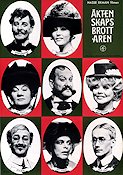 Äktenskapsbrottaren 1964 poster Gunnar Björnstrand Birgitta Andersson Hasse Ekman