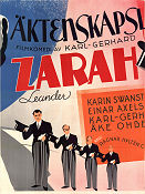 Äktenskapsleken 1935 poster Zarah Leander Ragnar Hyltén-Cavallius