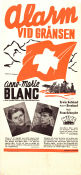Alarm vid gränsen 1941 poster Anne-Marie Blanc Helene Dalmet Heinrich Gretler Franz Schnyder Filmen från: Switzerland