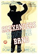 Alexander´s Ragtime Band 1938 poster Tyrone Power Musik: Irving Berlin