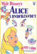 Alice i Underlandet 1951 poster Kathryn Beaumont Clyde Geronimi Animerat