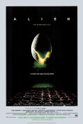 Alien Directors Cut 1979 poster Sigourney Weaver Tom Skerritt John Hurt Yaphet Kotto Veronica Cartwright Ridley Scott