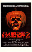 Alla helgons blodiga natt 2 1981 poster Jamie Lee Curtis Halloween John Carpenter