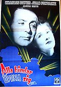 Alla himlar öppna sig 1944 poster Joan Fontaine Charles Boyer Alexis Smith