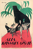 Alla kvinnors avgud 1924 poster Ivan Mozzhukhin Nathalie Lissenko Alexandre Volkoff