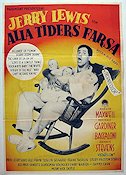 Alla tiders farsa 1958 poster Jerry Lewis Barn